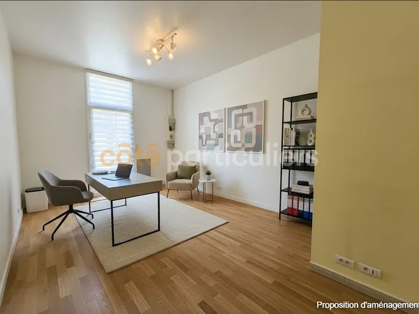 Bureau en rez de chaussée 22 m² en centre ville