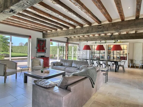 A vendre Deauville maison-5 chambres -piscine- terrain