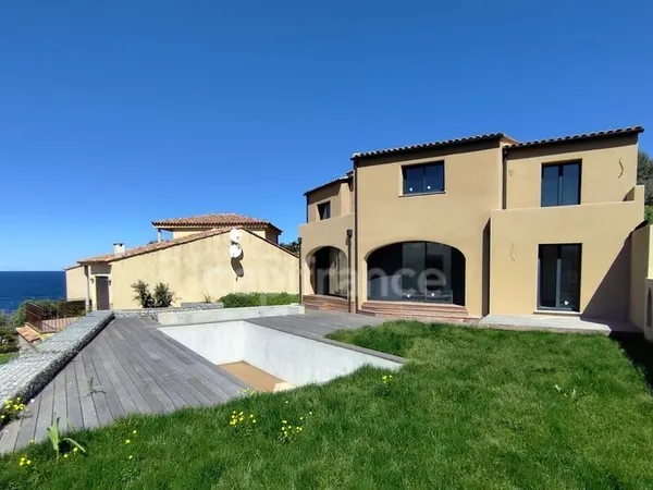 RARE Sant Ambroggio quartier des Villas - Villa Neuve 2024 225 m² 6 chambres - piscine Vue Mer