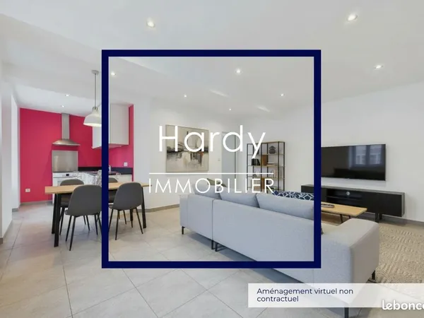 Appartement 3 pièces 53 m²