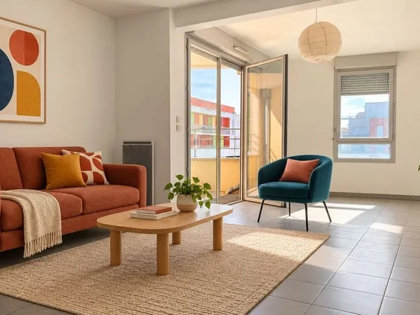 Appartement 2 pièces 50 m²