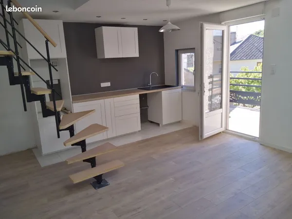 Thionville appart +mezzanine+ terrasse+ garage
