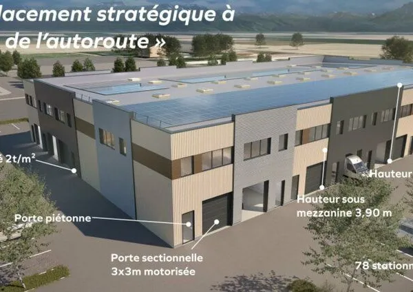 LOCAL D'ACTIVITE 3312 m² LE GRAND LEMPS