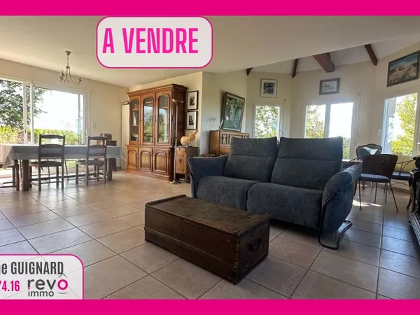Maison familiale avec vie de plain pied 164m²