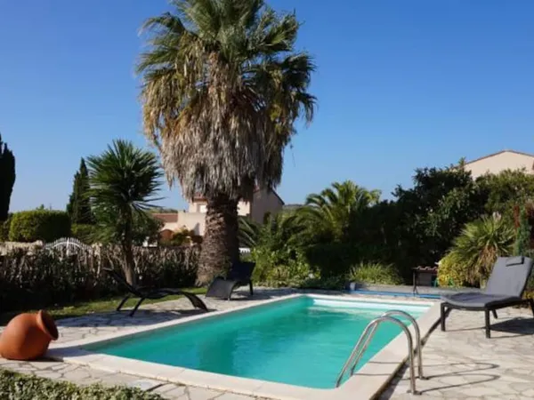 BAGES - Maison MEUBLEE - proche Narbonne - 5 pièces 92m2 - piscine - jardin + garage
