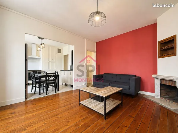 Appartement 3 pièces 60 m²