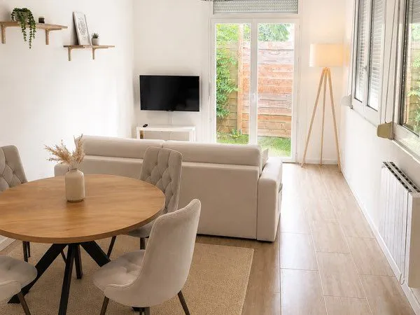 T2 meublé 45 m² avec terrasse - Le Mans, quartier Gare Nord