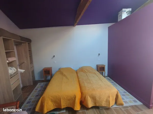 Studio 26 m² meublé
