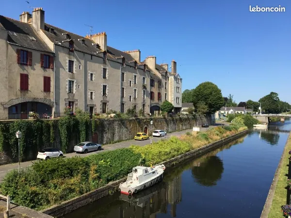 Studio avec vue sur le canal et les écluses - Redon Centre
