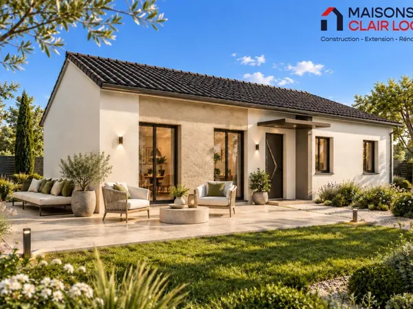 Le Grand-Lemps - Maison de plain-pied 90 m² 3 chambres