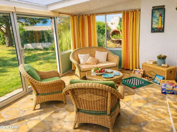 Maison traditionnelle au calme, à deux pas de l'océan