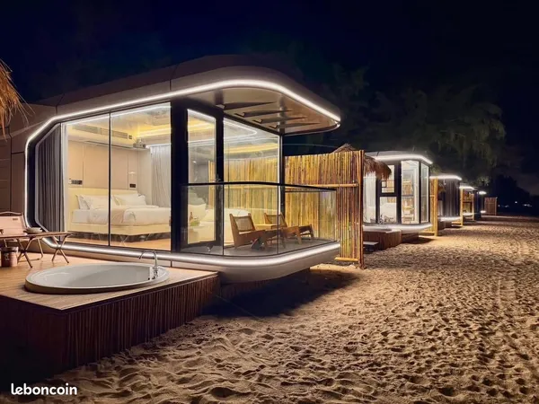 Space Capsule 28 m² - Habitation au design futuriste