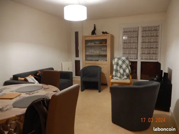 Location T2 Meublé Angers Doutre