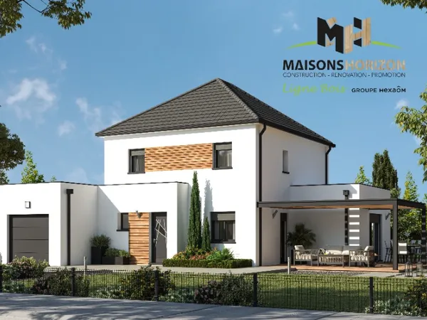 Terrain + maison 120 m²