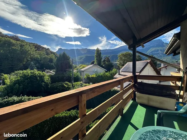 Duplex terrasse dernier étage