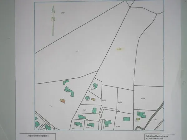 Terrain non constructible