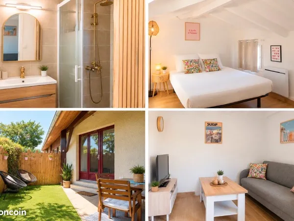 Villa patio au calme et tout équipé + wifi et parking