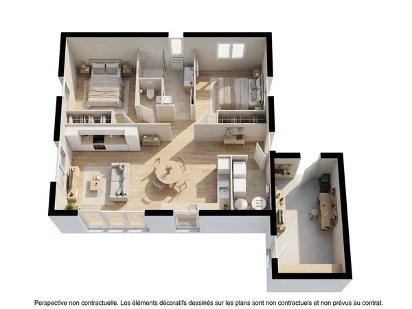 Maison 3 pièces 65 m²