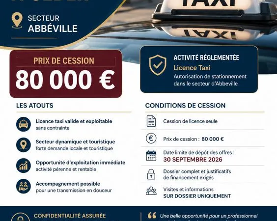 Taxi ABBEVILLE