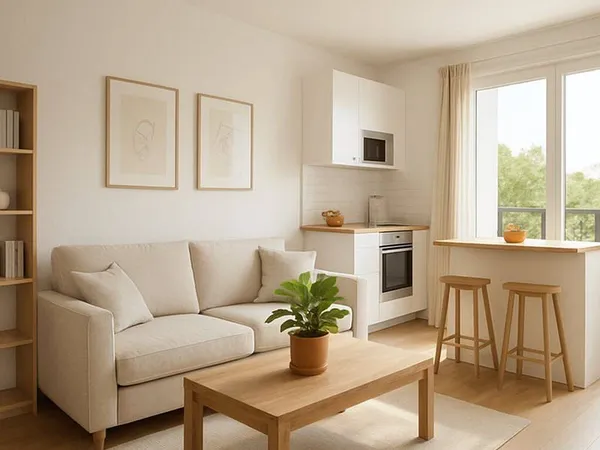 Appartement 2 pièces 41 m²