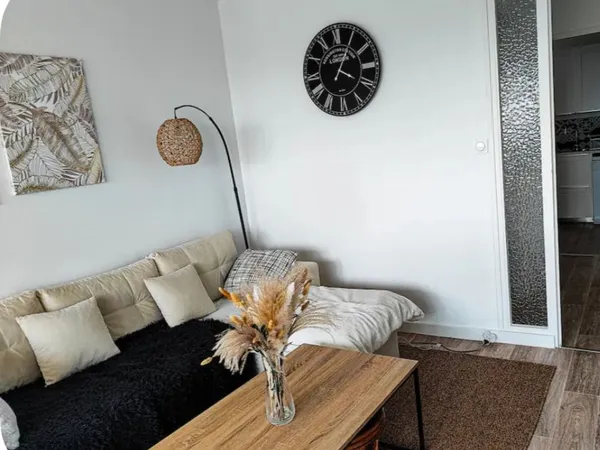 T4 70m2 avec grand balcon meublé et équipé
