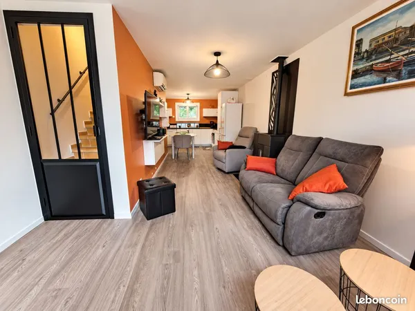 Maison de village T3 entièrement rénovée - 63 m²