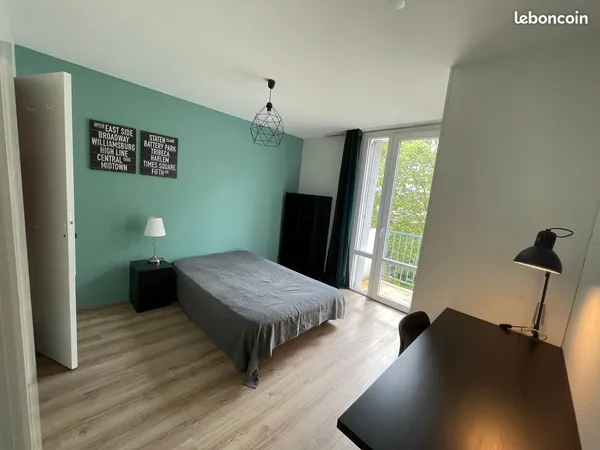 Chambre meublée en colocation - Disponible de suite