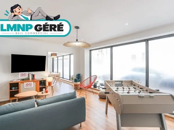 Studio étudiant - investissement LMNP géré - idéal investisseur
