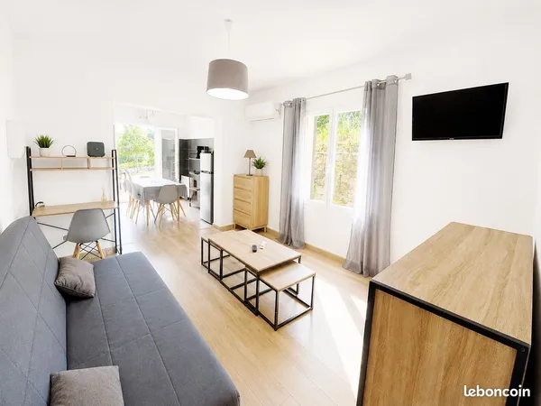 Joli T2 avec jardin à Casanova TOUTES CHARGES COMPRISES