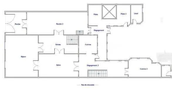 Immeuble 410 m²