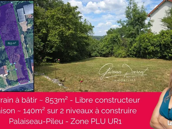 Terrain 853 m² Palaiseau