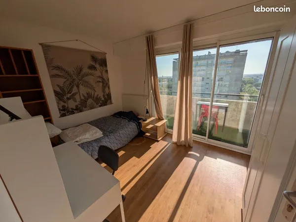 Location chambre meublée en colocation