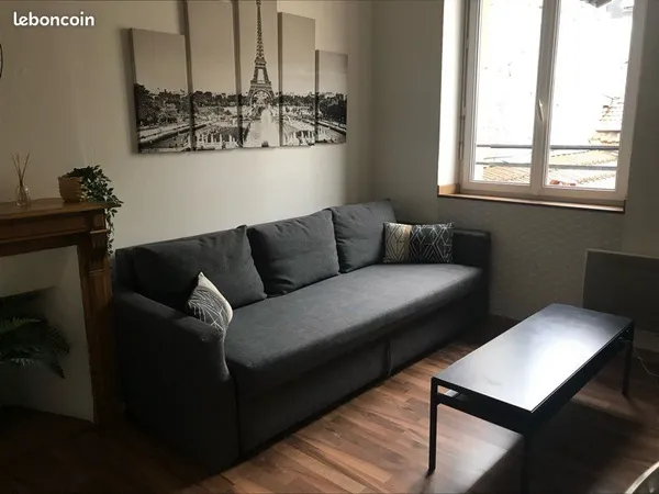 Appartement 2 pièces secteur Saint André, électricité, chauffage compris