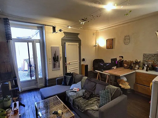 Appartement 35 m² avec cour intérieure - Centre-ville d'Angers - 680 charges comprises