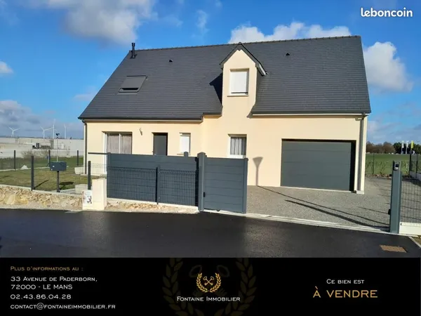 Pavillon 5 pièces 110 m²