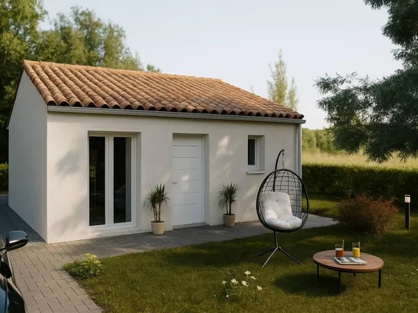 Maison EVASION 44,2 m² à Rouans, terrain + maison à 171631 €