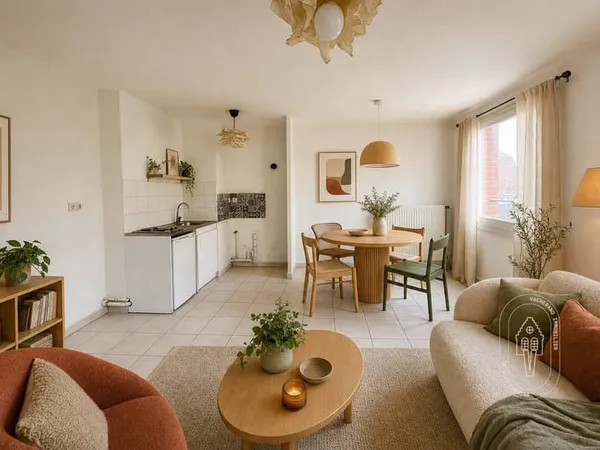 Appartement T2 avec parking - Tourcoing centre