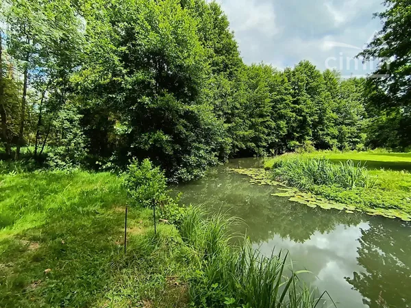 Terrain de loisirs au bord de la cisse