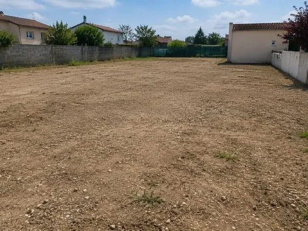 Terrain 580 m²