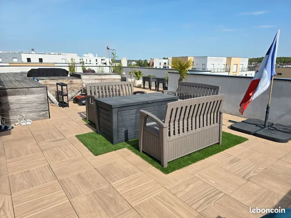 Vente appartement toit-terrasse