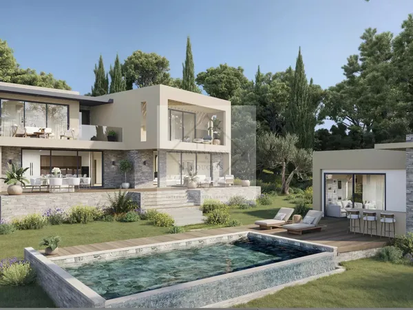 Villa contemporaine neuve d’exception au sein d’un domaine privé