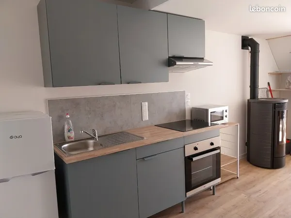 Studio avec mezzanine 30m2