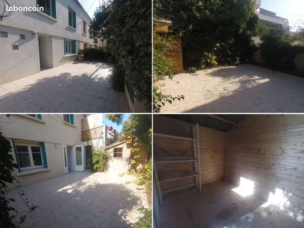 Loue T3 de 54m2 meublé avec 2 grandes terrasses secteur Prés d'Arènes