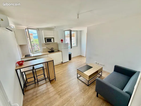 T2 30m2 meublé & Clim