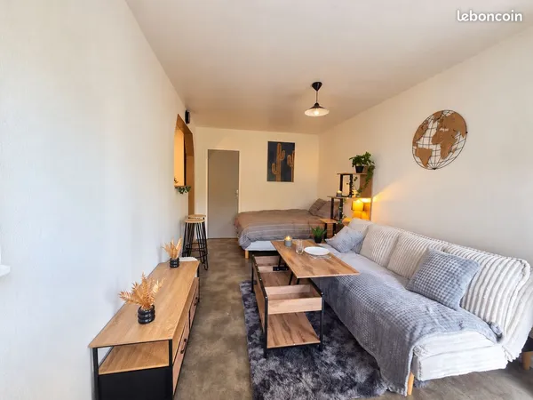 Studio meublé - 25 m²