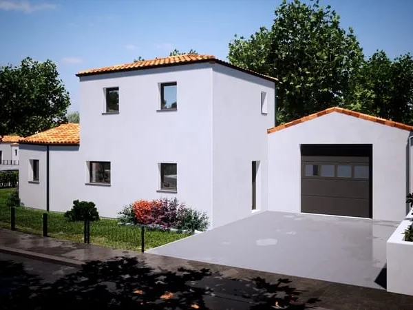 Terrain + maison Vente Corcoué-sur-Logne 4p 95m² 268400€
