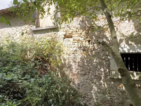 2 maisons à rénover + ruine, 4.000m2, compteur d'eau