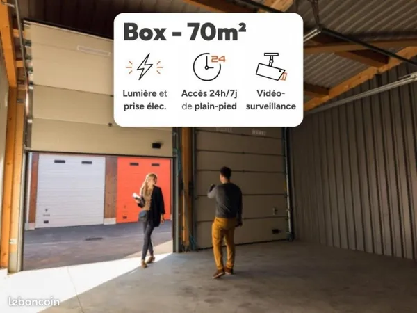 Garage/box 70 m² Poitiers
