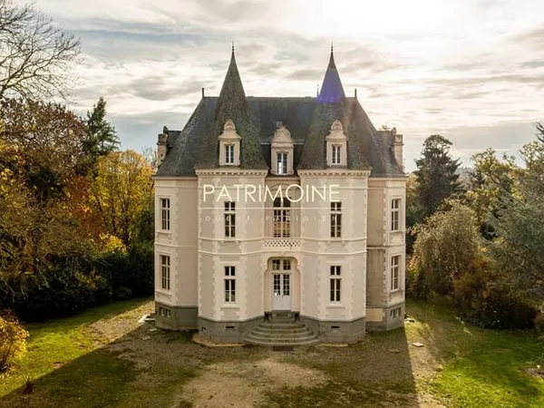 (35) BRETAGNE - CHÂTEAU XIX SIÈCLE DE 450 m2 - PARC 1,2 HA - Dépendance - Paris 3H00