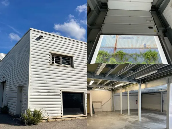 Hangar avec bureaux